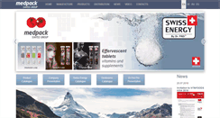 Desktop Screenshot of medpack-group.com